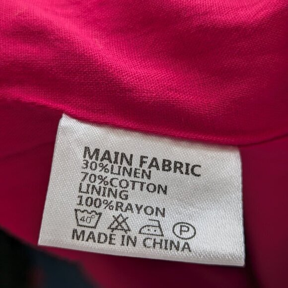 Madison the Label pink linen skirt - Picture 6 of 6